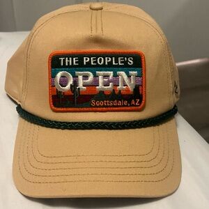 Men's Barstool Golf Khaki 2024 WM Phoenix Open Rope Snapback Hat